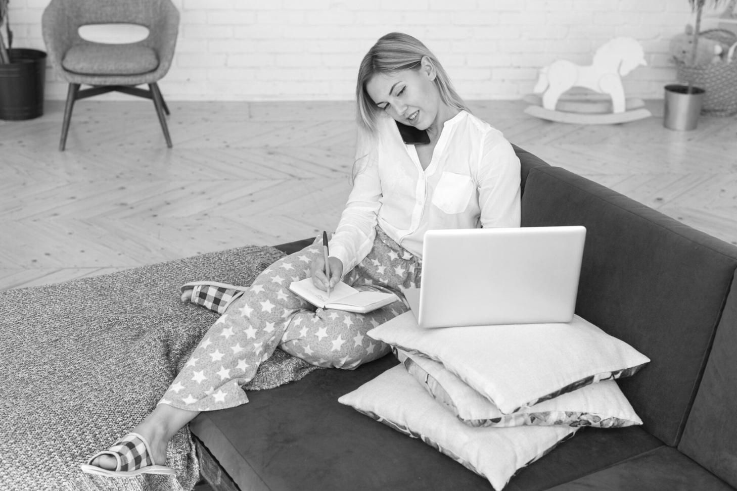 Professional design workspace showing modern UI projects